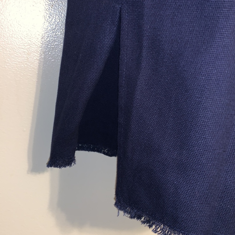 NWT Marie Oliver Clara Linen button down blouse nautical - Picture 5 of 9